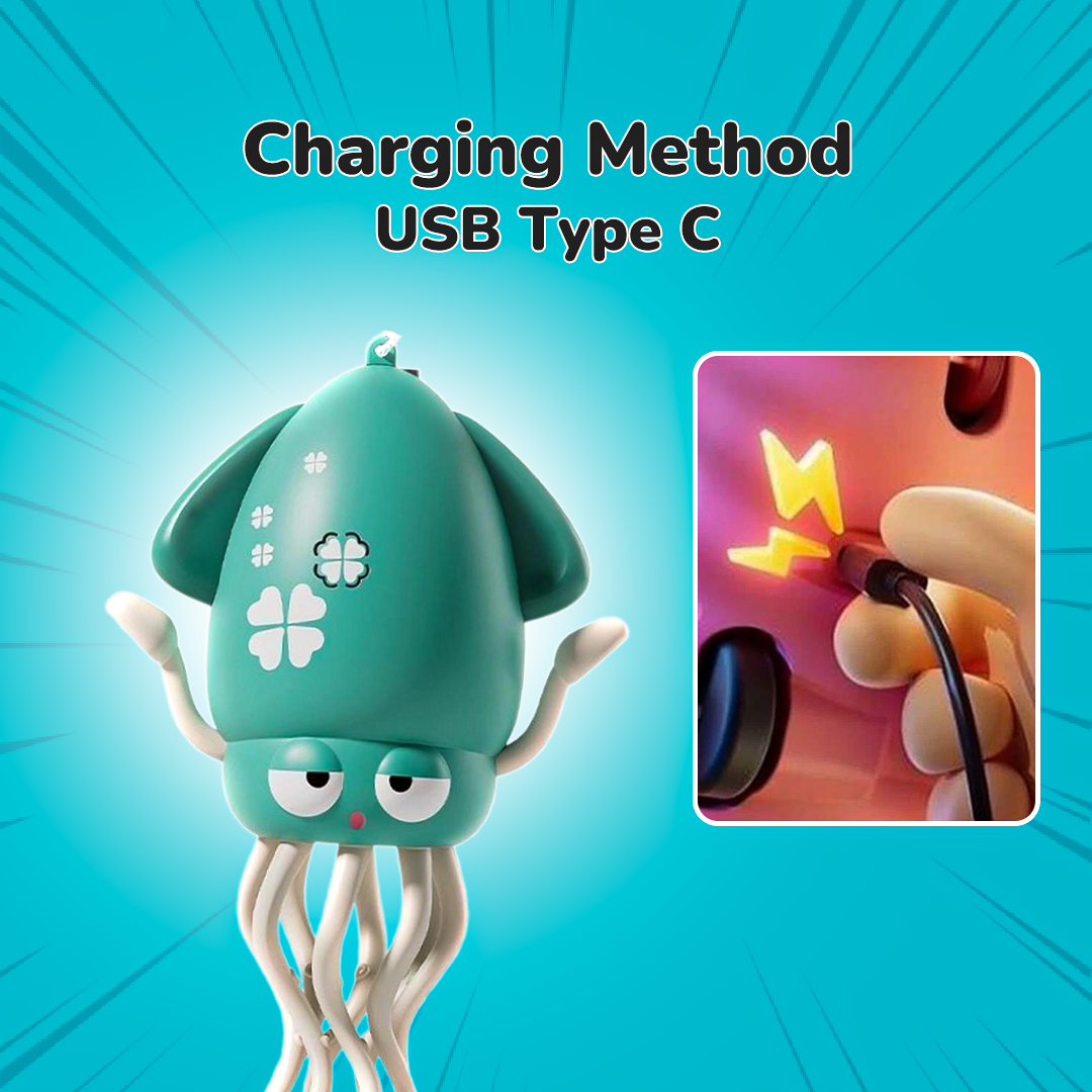 Interactive Dancing Octopus Toy